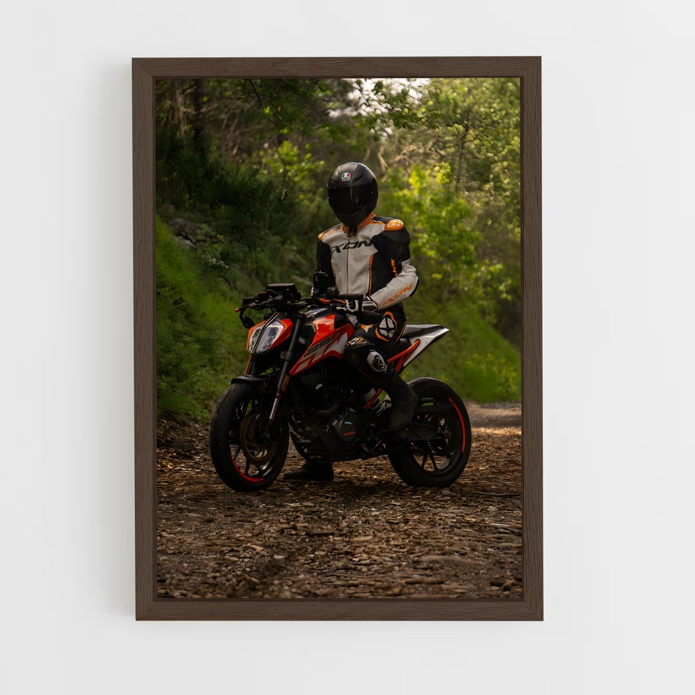 Poster noble duc – affiche KTM Moto (vue 5)